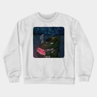 Race driver broken Crewneck Sweatshirt